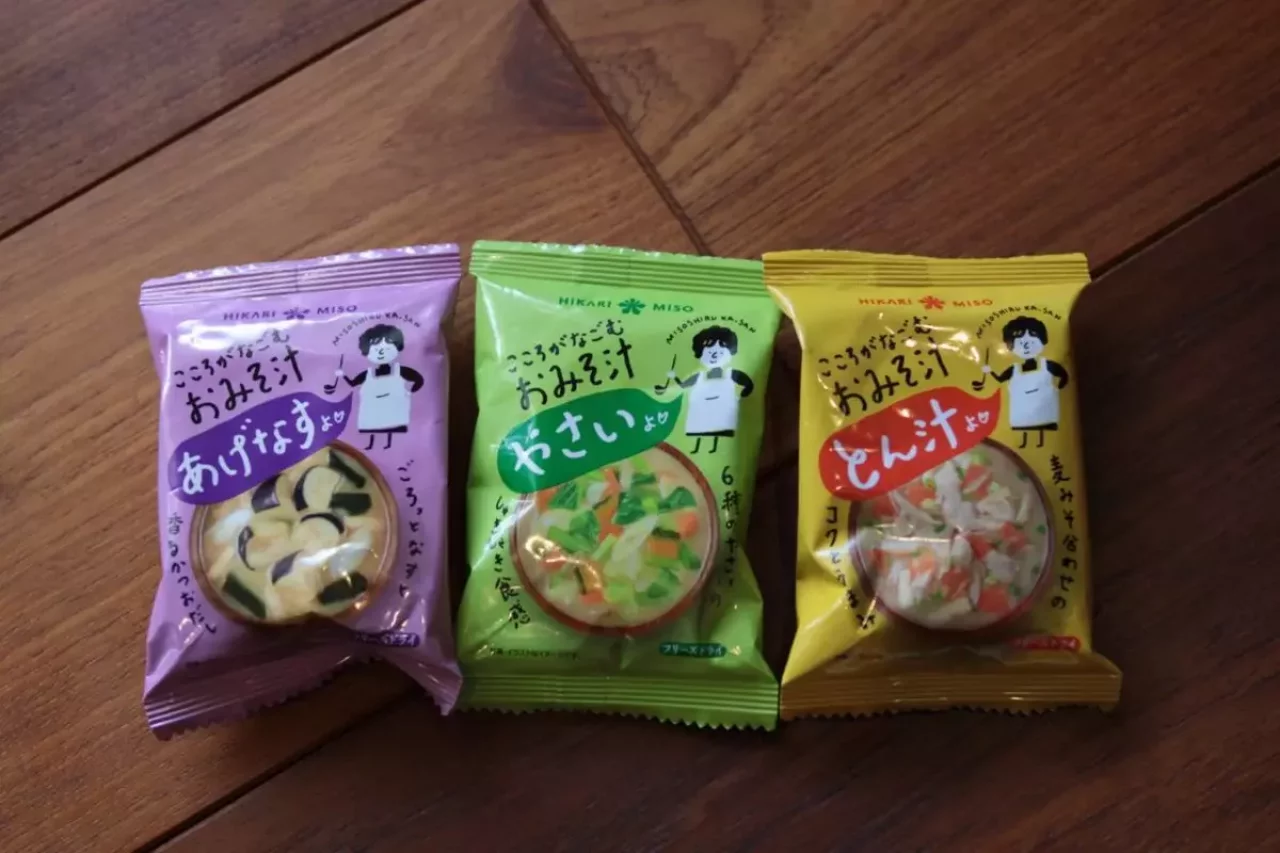 こころがなごむおみそ汁