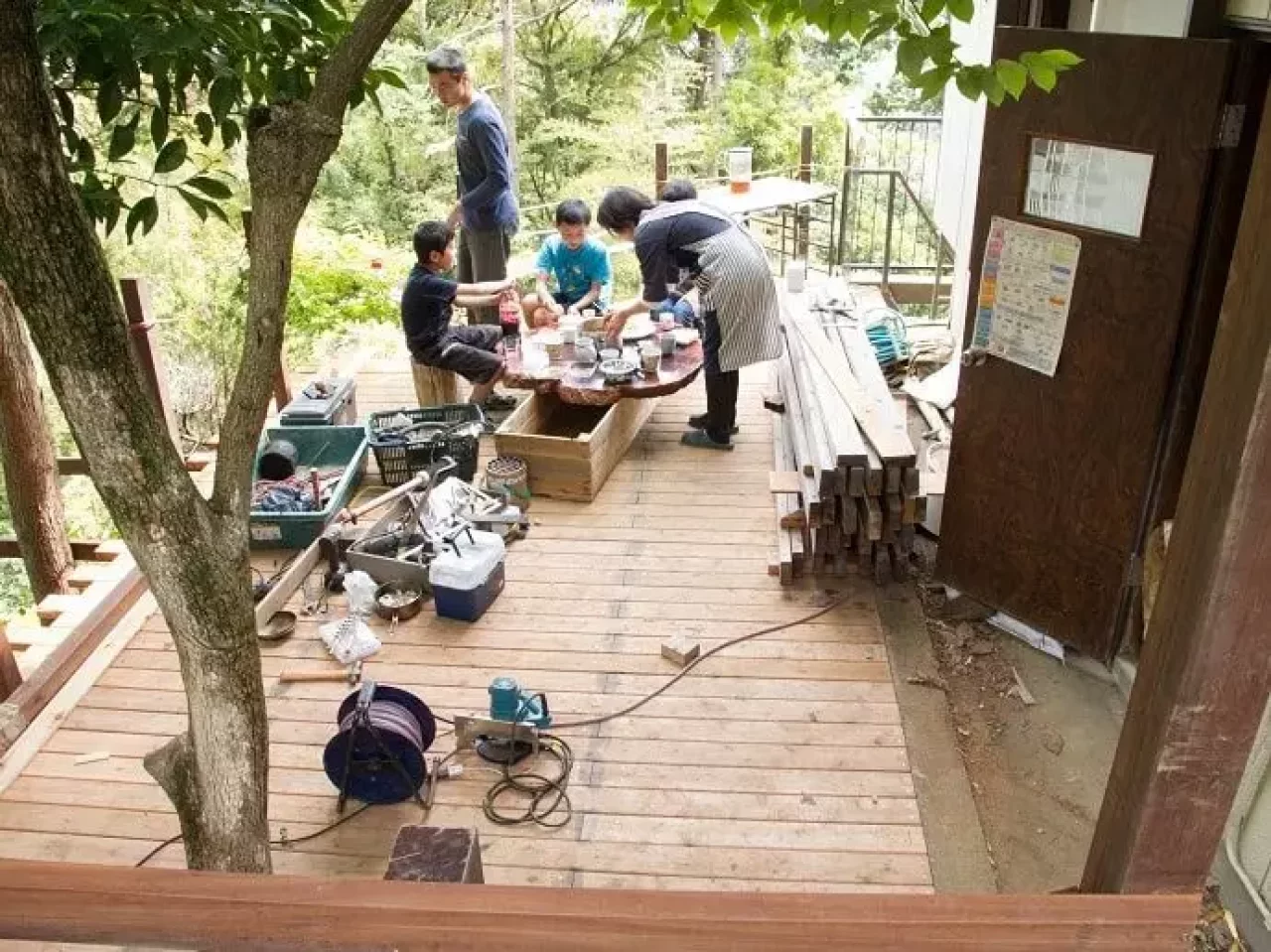 服部文祥の家族