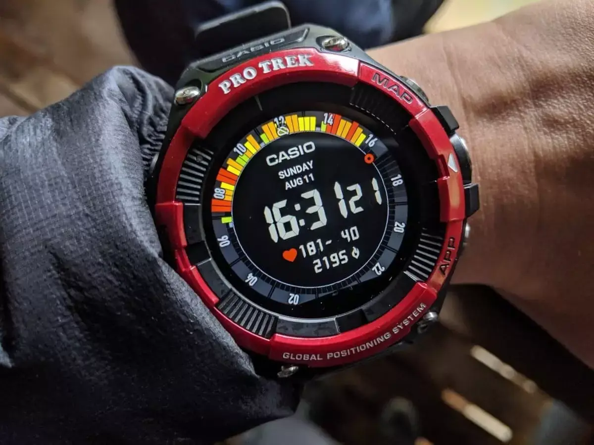【レビュー】プロトレックスマートWSD-F21HR-登山でペース配分