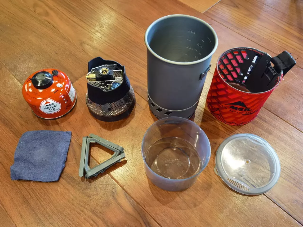 MSRウィンドバーナーの構成