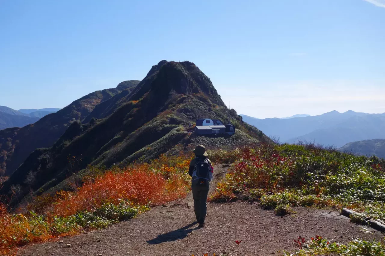 八海山 紅葉 登山
