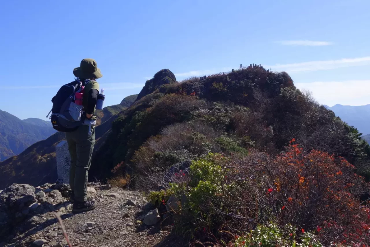 八海山 紅葉 登山