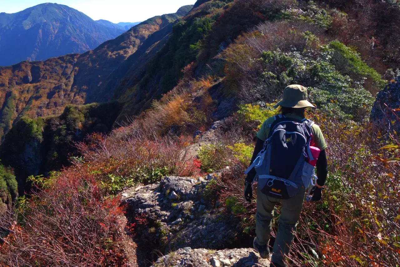 八海山 紅葉 登山