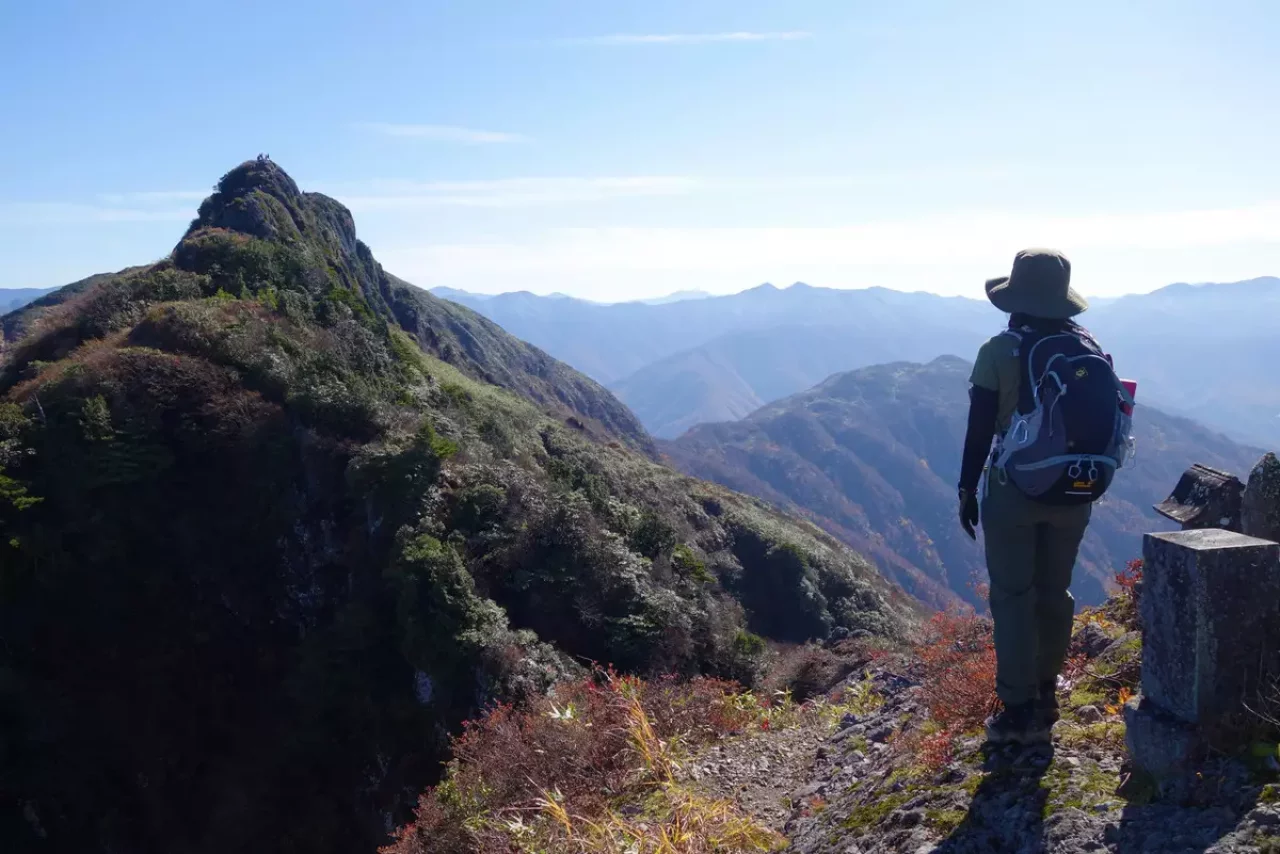 八海山 紅葉 登山