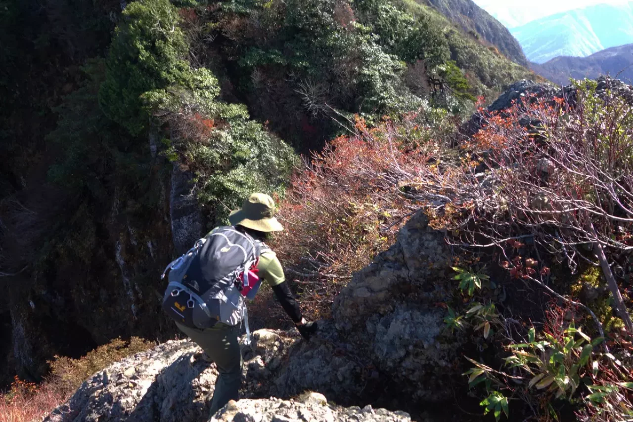 八海山 紅葉 登山