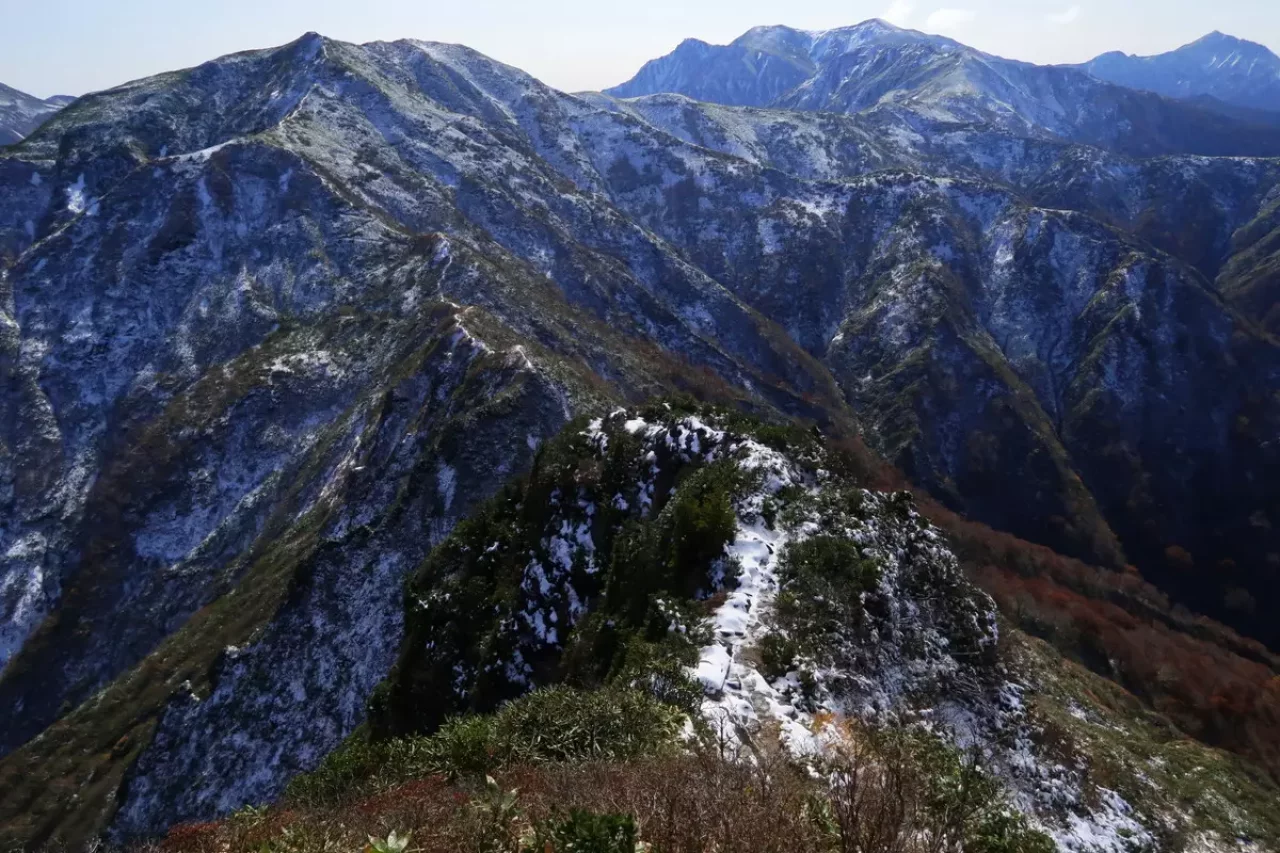 山頂からのパノラマ