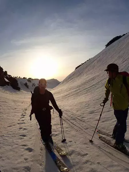 北海道の春山遊びGW(ゴールデンウィーク)