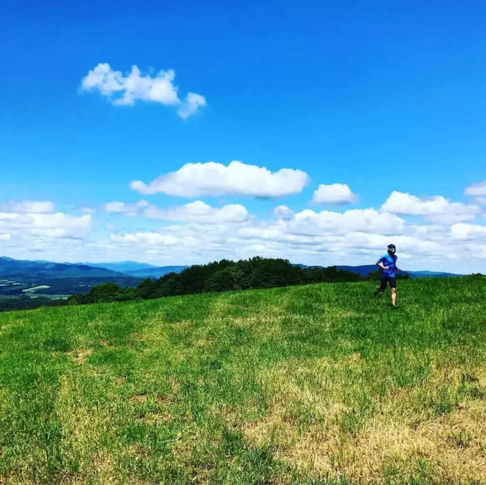 気持ちよくトレイルランニングを楽しめます。