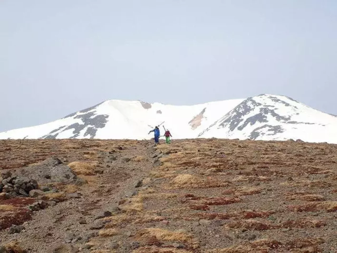 北海道の春山遊びGW(ゴールデンウィーク)