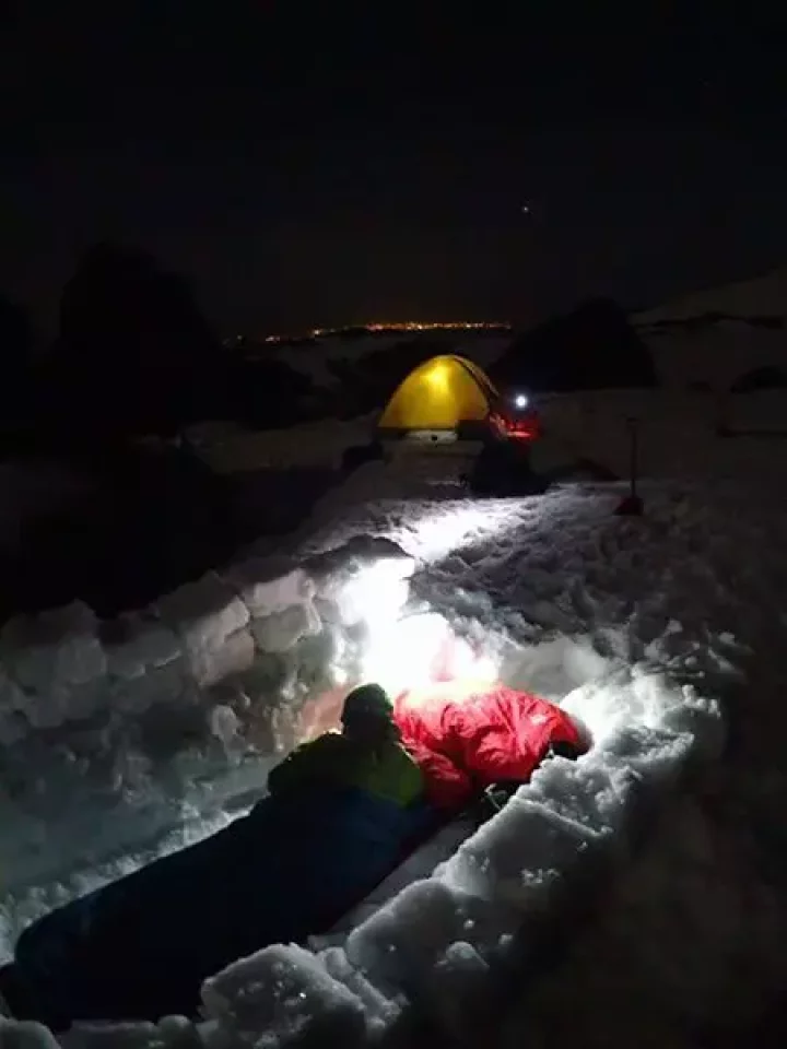 北海道の春山遊びGW(ゴールデンウィーク)