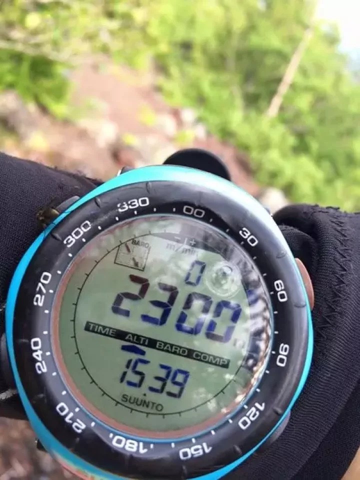 スント ベクターで標高をチェック