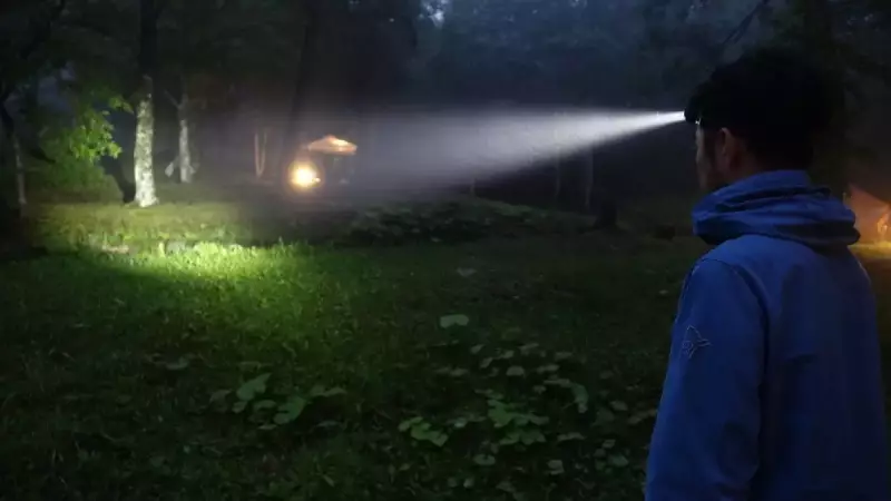 ヘッドランプ レッドレンザーMH5の照射性能