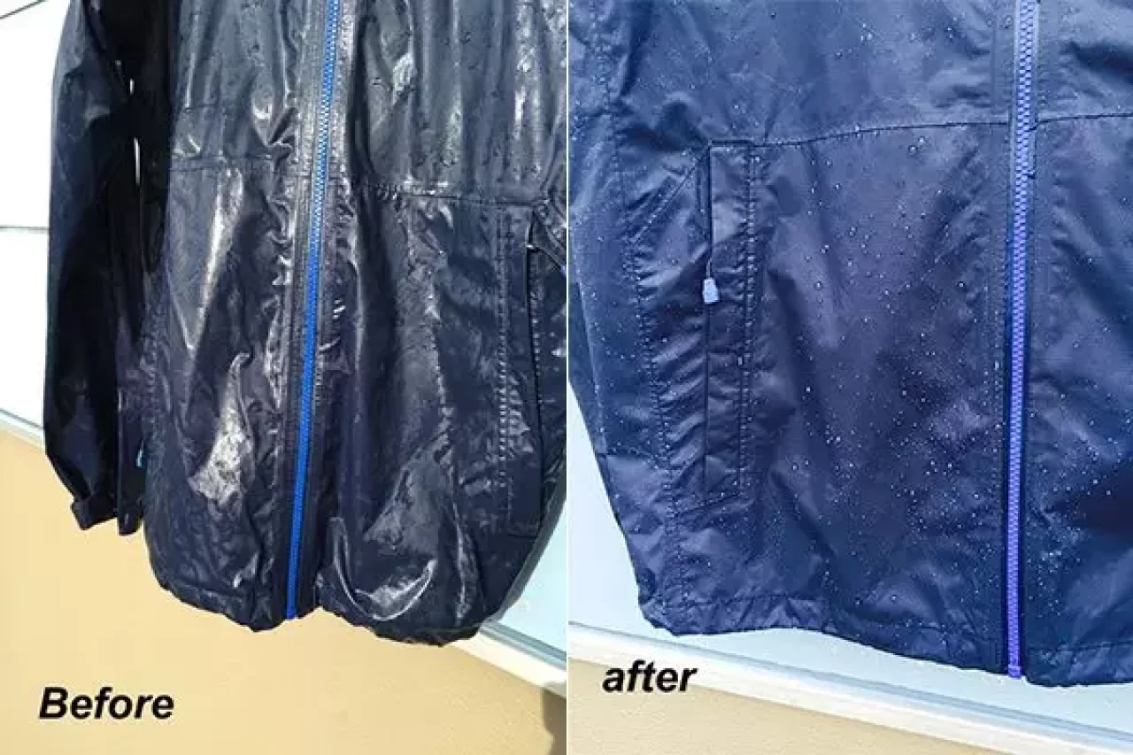 2シーズン使用しているレインウェア