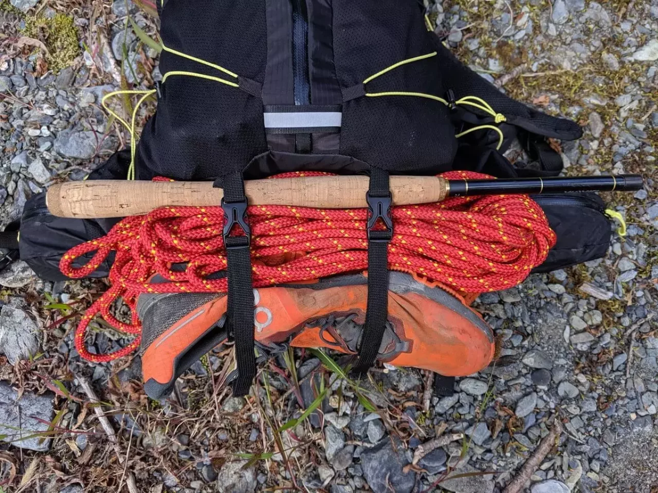 テラノバ レーサー20プロのポールホルダー