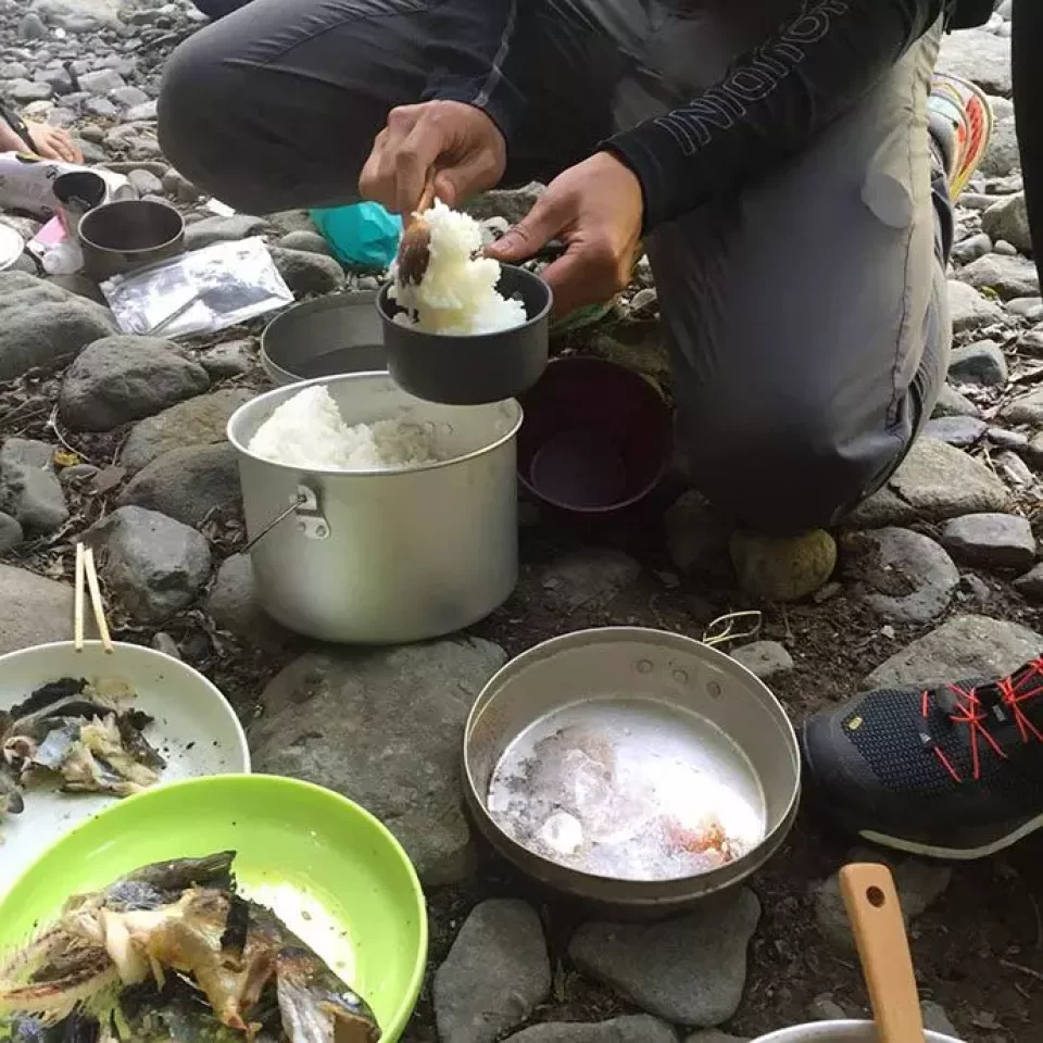 ごはんも美味しく炊き上がり味噌汁