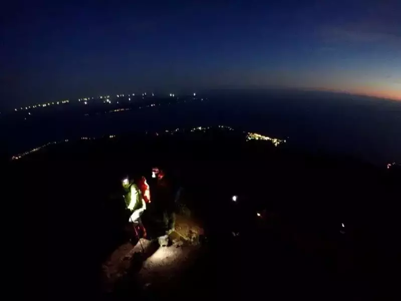 利尻島 登山