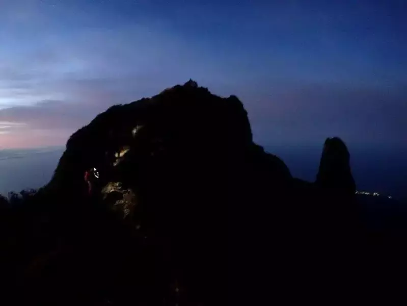 利尻島 登山