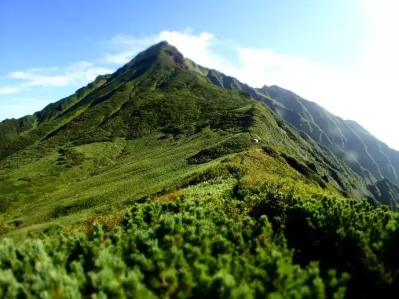 利尻島 登山