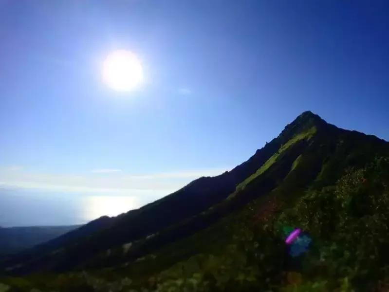 利尻島 登山