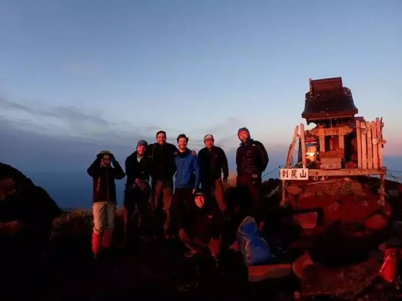 利尻島 登山