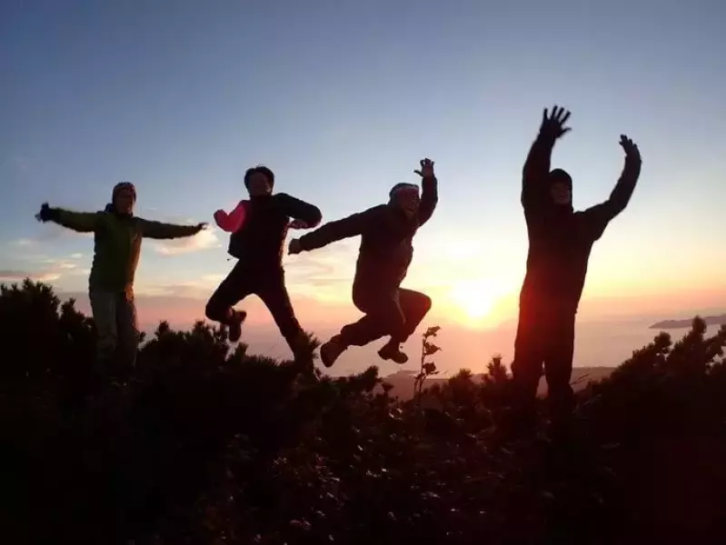 利尻島 登山