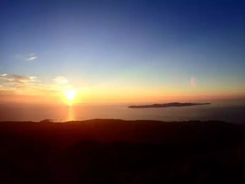 利尻島 登山
