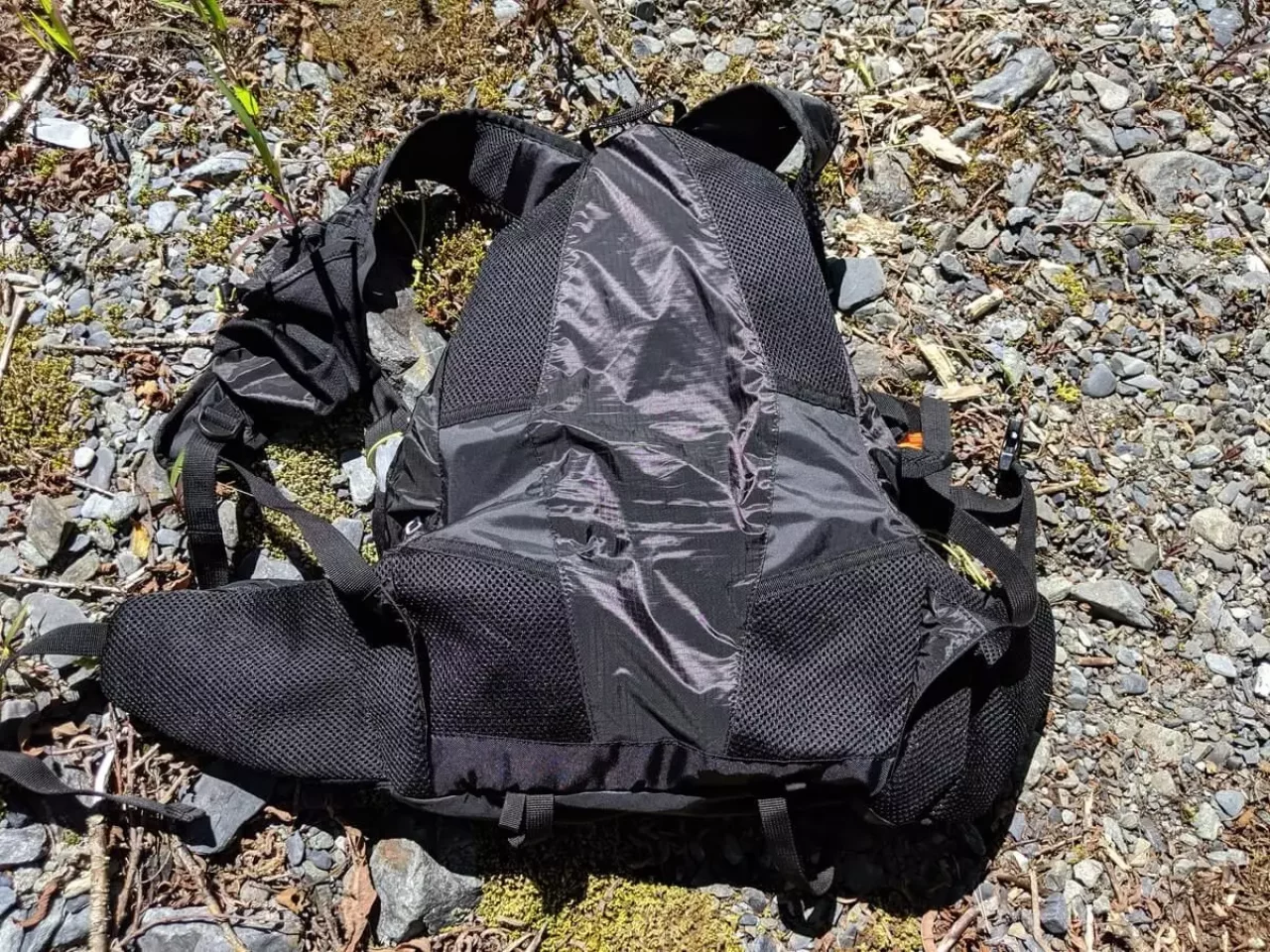 テラノバ レーサー20プロの背負い心地