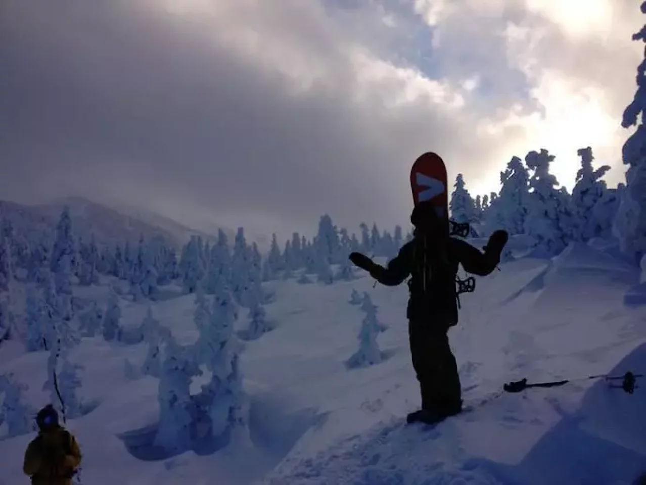 バックカントリースノーボード