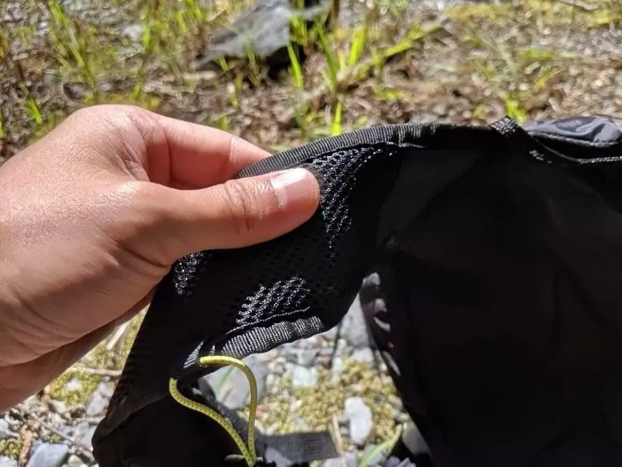 テラノバ レーサー20プロの背負い心地