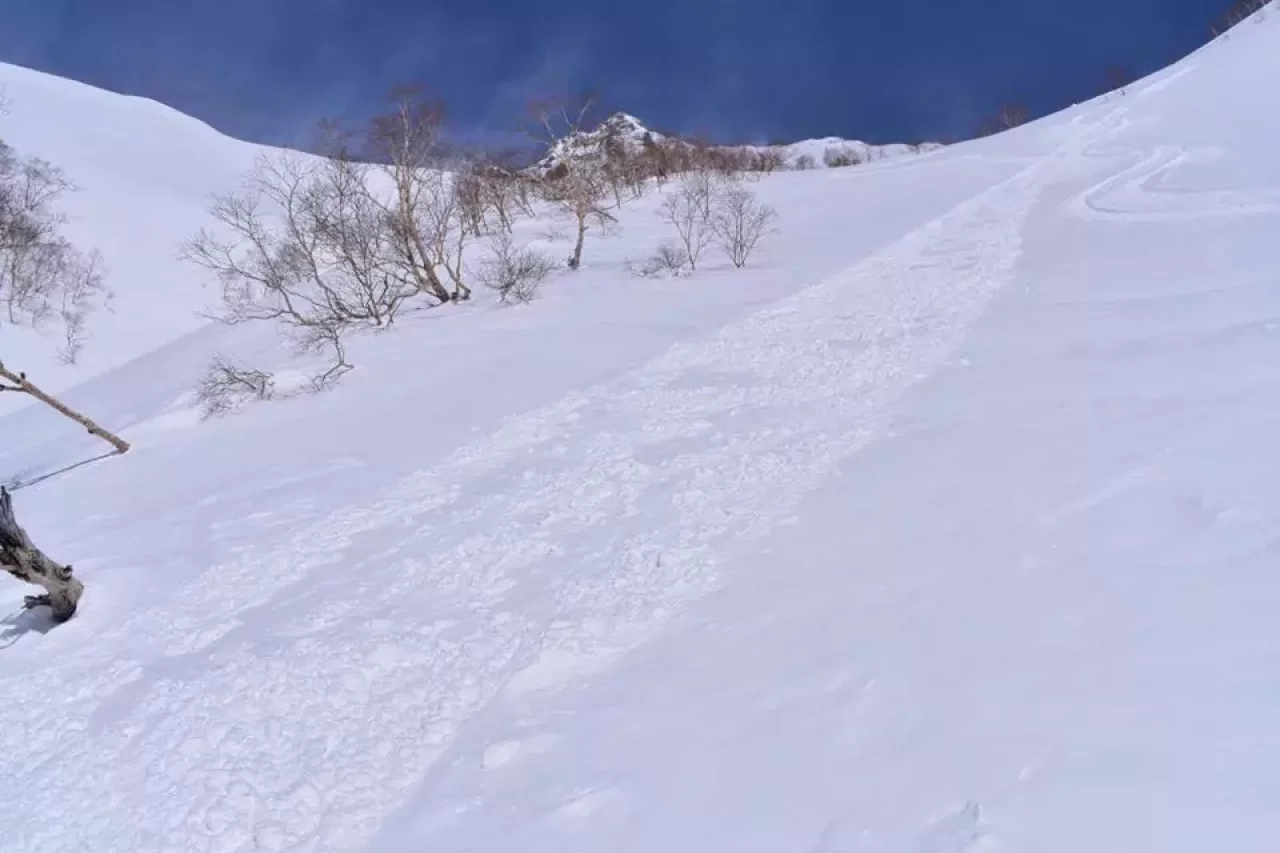 雪山の登山