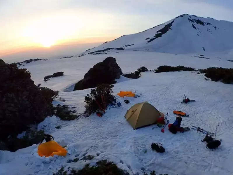 北海道の春山遊びGW(ゴールデンウィーク)