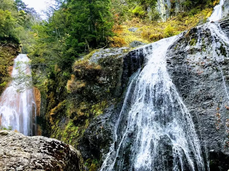 乗鞍岳 登山 三本滝