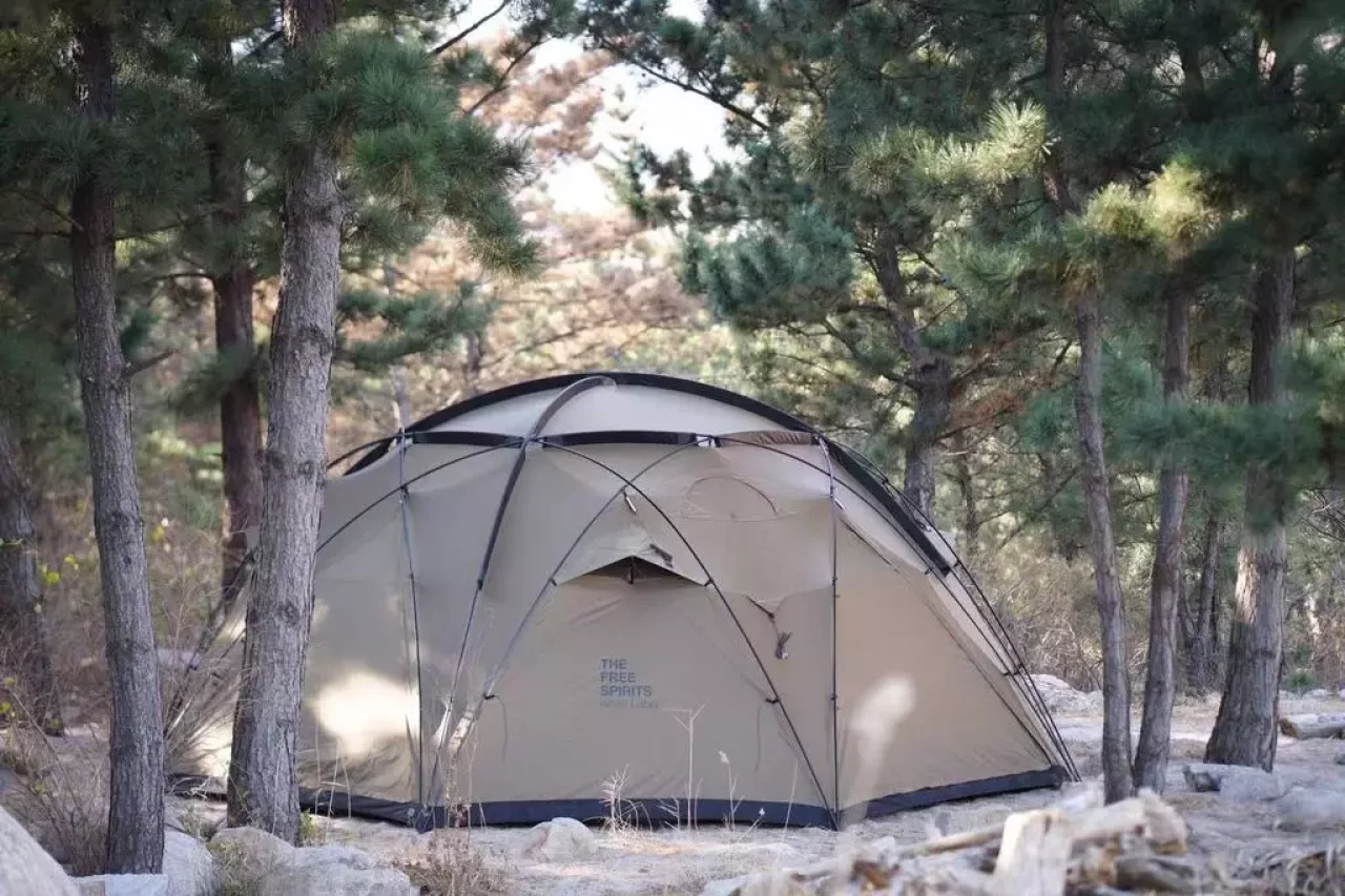 美しいテント作りにファンが急増 自由之魂