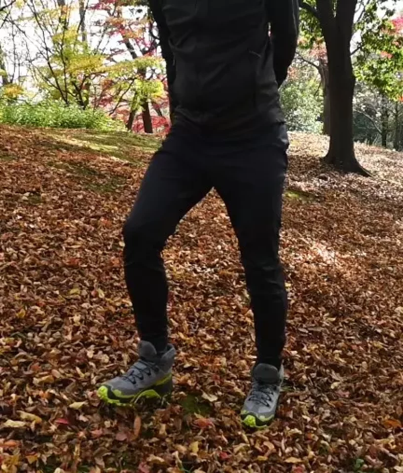 使う筋肉を分けて疲労を分散して登る