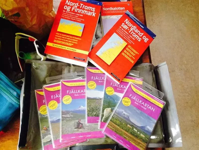 ラップランド地図