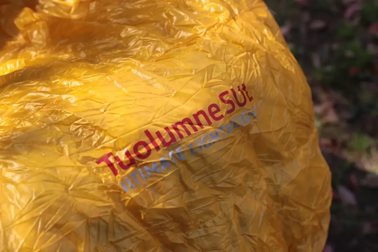 ゼログラム 超軽量シュラフ『Tuolumne SUL』のスペック
