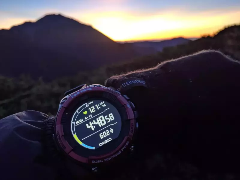 プロトレックスマートを登山で使用する