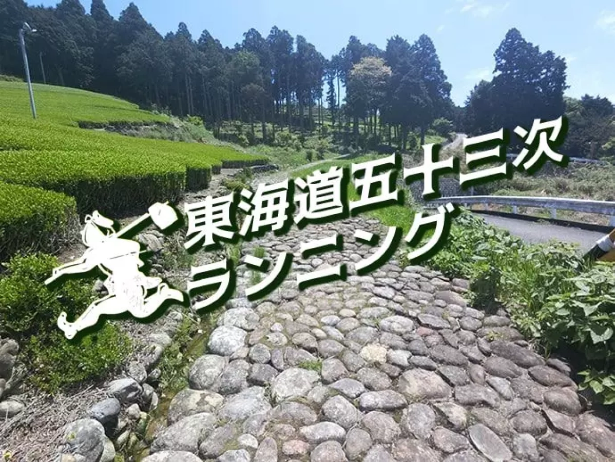 東海道五十三次ランニング『小夜の中山から菊川宿へ』