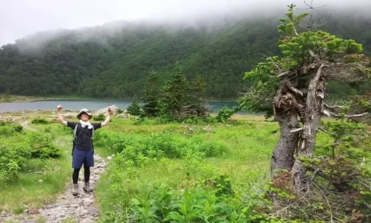 日光白根の五色沼