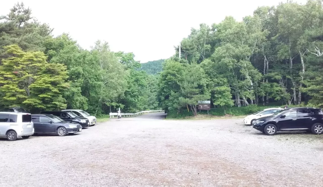 登山 編笠山 観音平