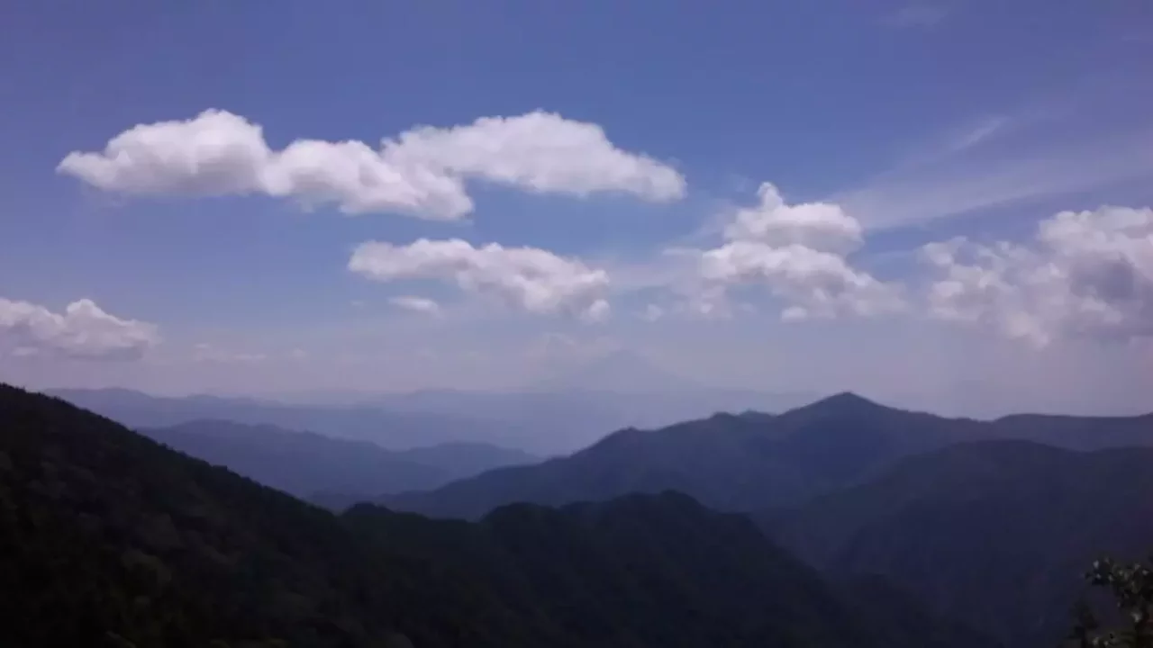 甲武信ヶ岳 登山 眺望