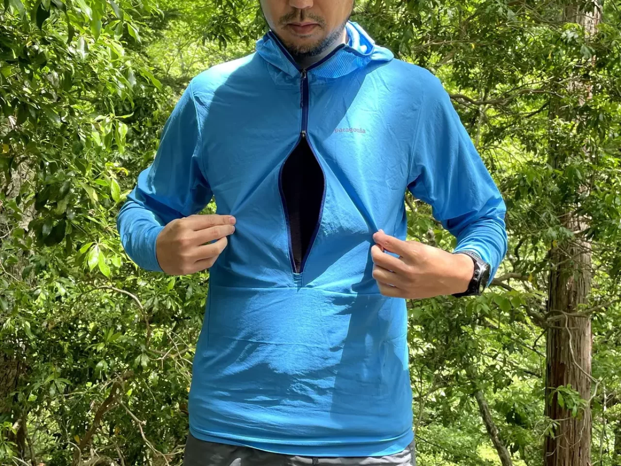 通気性 パタゴニア エアシェッド・プロ・プルオーバー ミッドレイヤー
