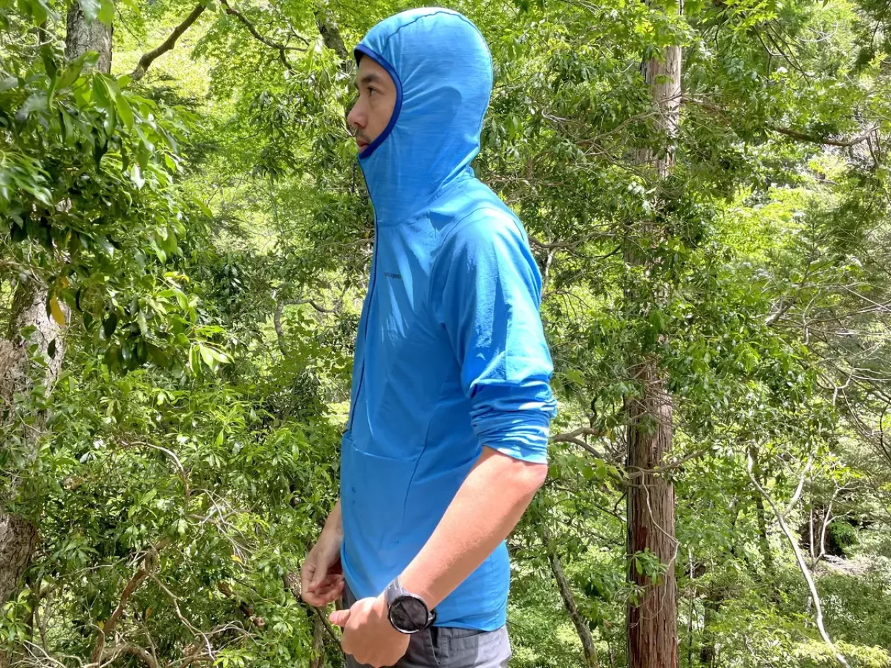 フード パタゴニア エアシェッド・プロ・プルオーバー ミッドレイヤー