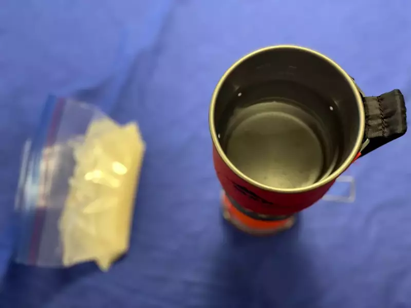 ジップロックでお米をたく方法 沸騰させる