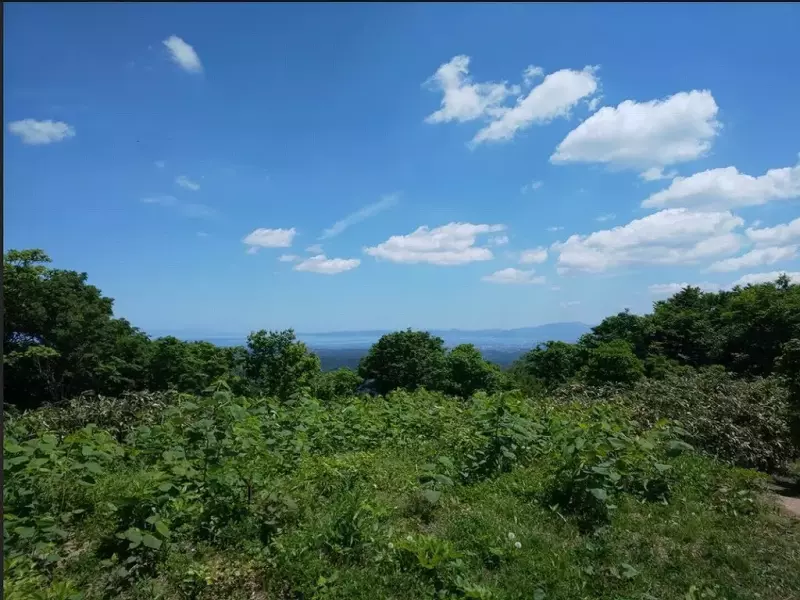 青森県・梵珠山 山頂からの景色