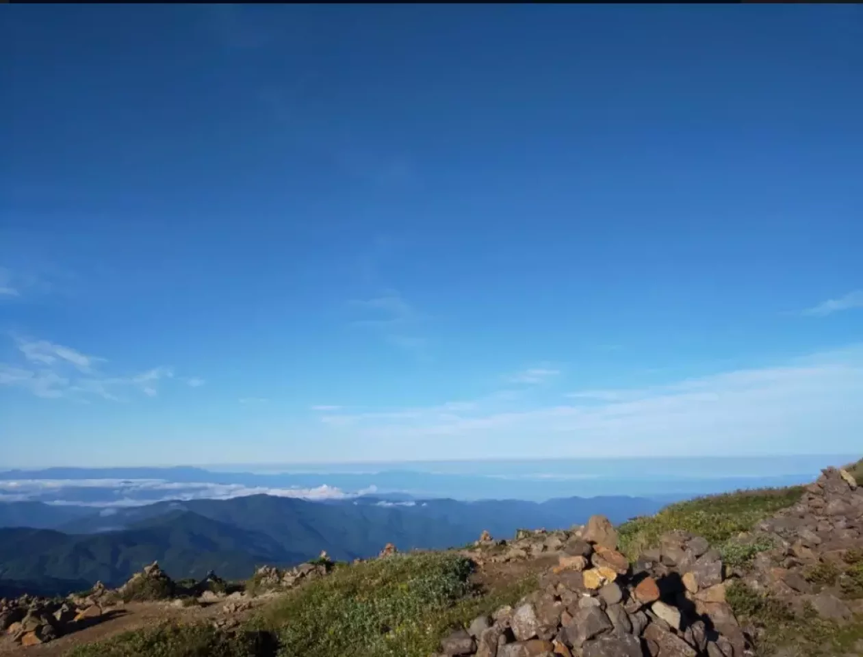 刈田岳山頂からの展望