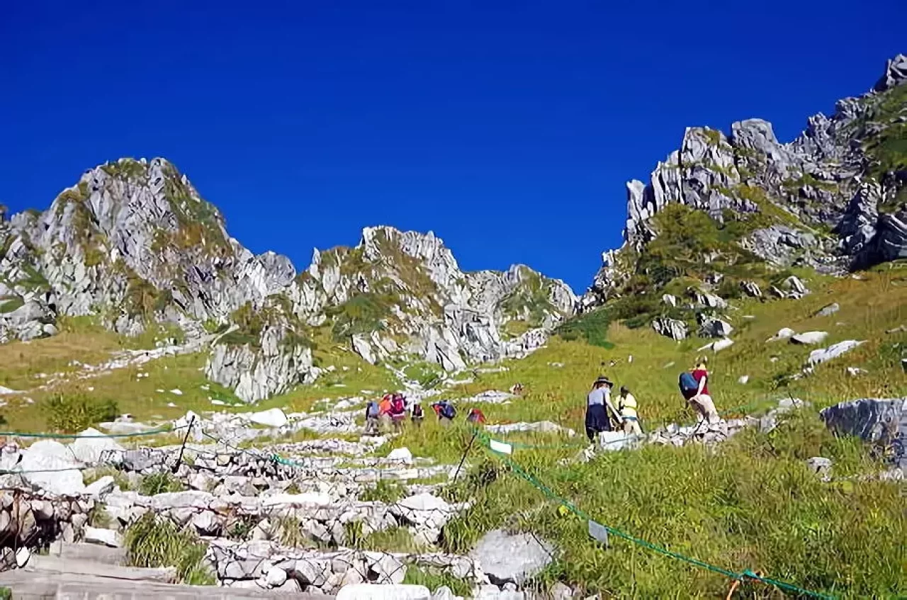 木曽駒ヶ岳 登山 登山道