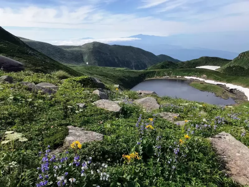 鳥海山 鳥海湖