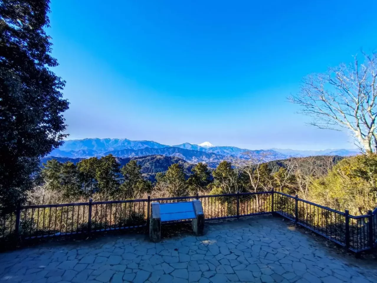 登山 眺望 高尾山