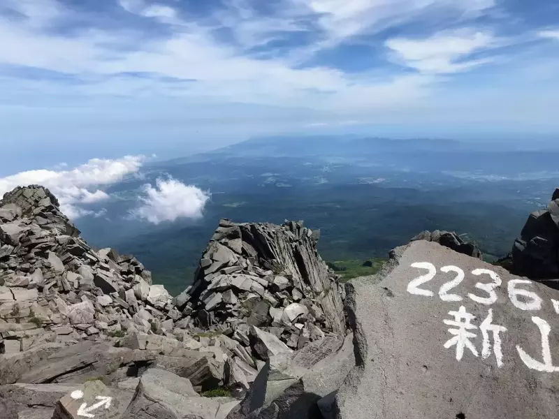鳥海山 山頂